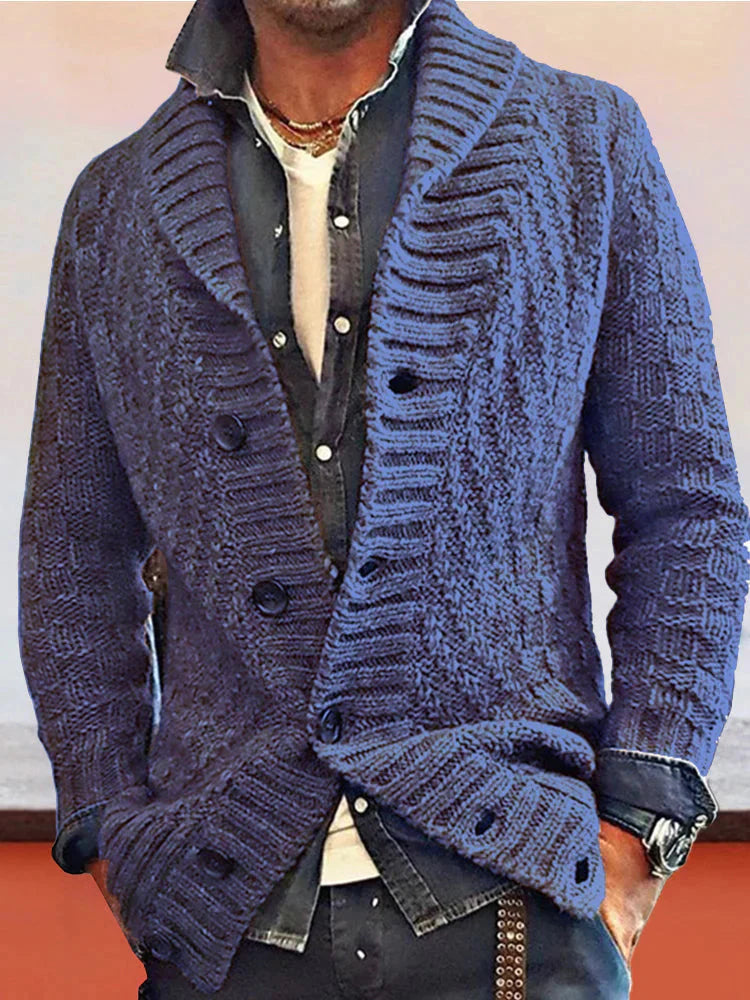 Lang-sleeved Chunky Strick Pullover