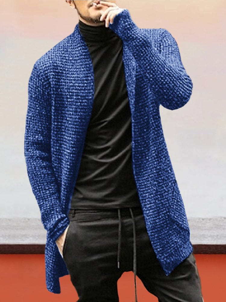 Strick Cardigan Lang Sleeved Pullover Mantel