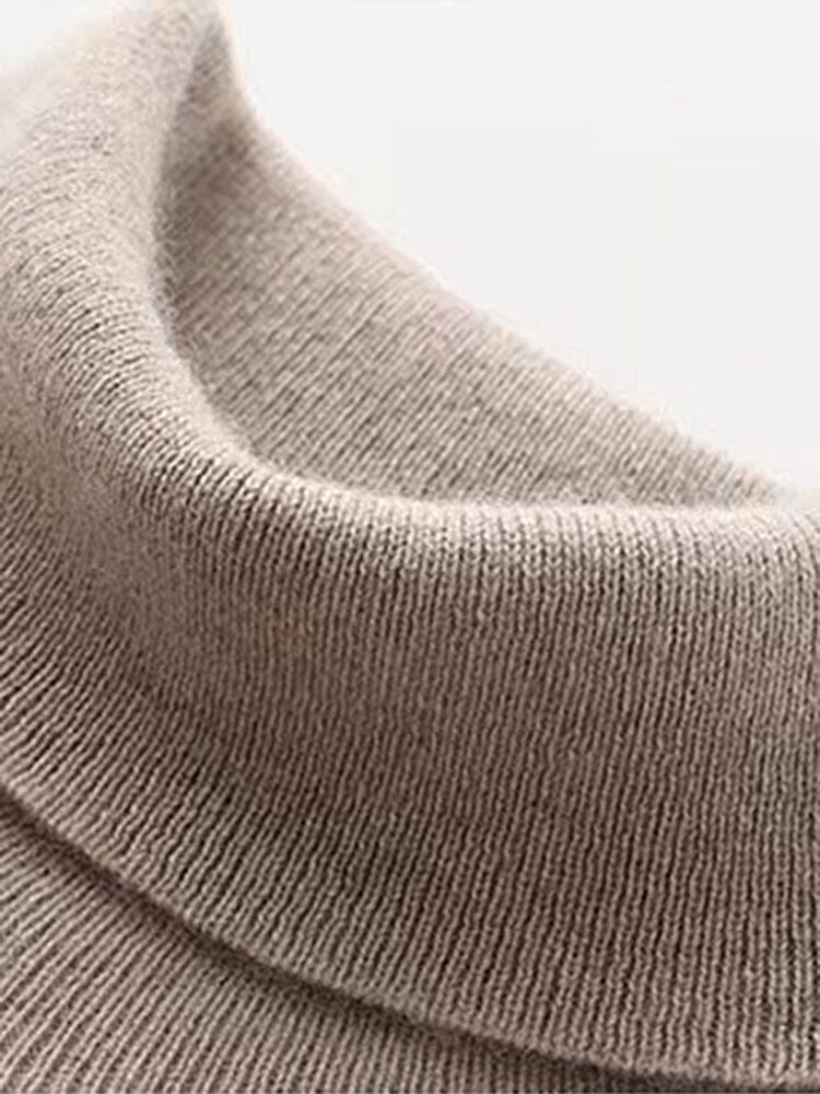 Wool Rollkragen Bottoming Pullover