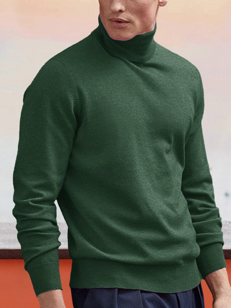 Wool Rollkragen Bottoming Pullover