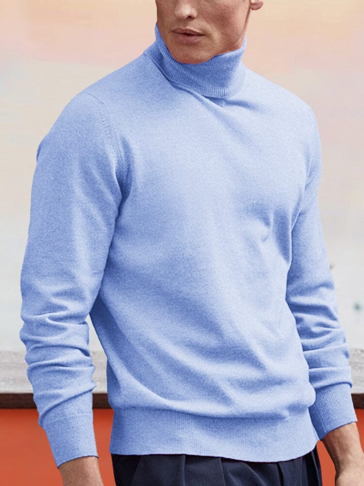 Wool Rollkragen Bottoming Pullover