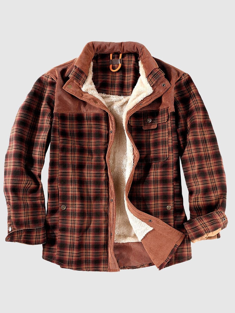 Padded Warm Baumwolle Flannelette Jacke