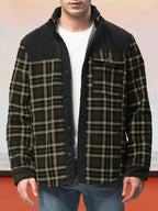Padded Warm Baumwolle Flannelette Jacke