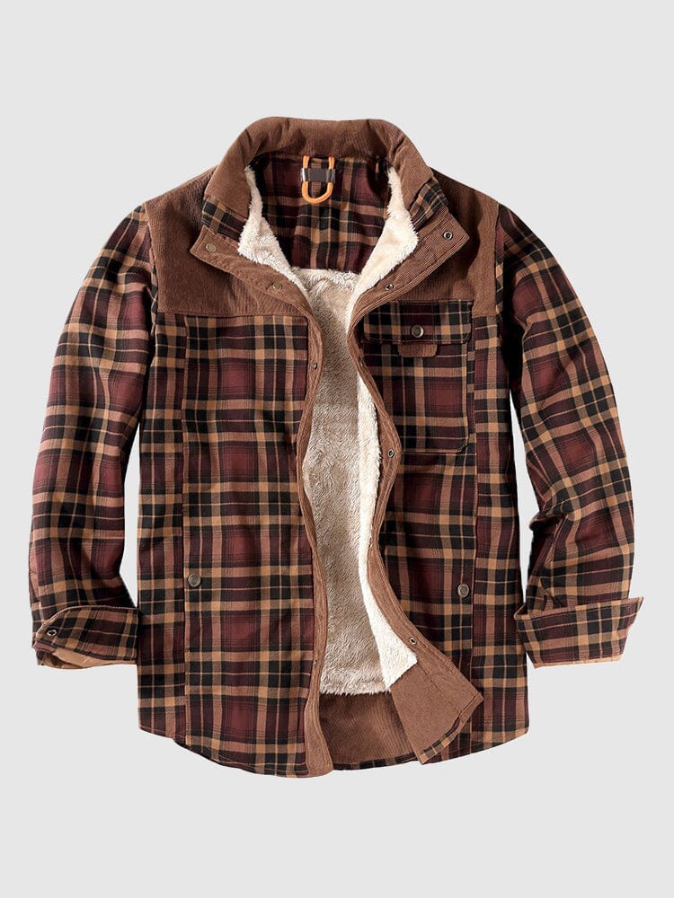 Padded Warm Baumwolle Flannelette Jacke
