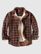 Padded Warm Baumwolle Flannelette Jacke