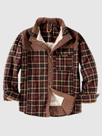 Padded Warm Baumwolle Flannelette Jacke