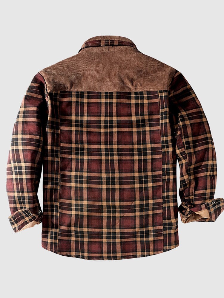Padded Warm Baumwolle Flannelette Jacke
