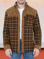 Padded Warm Baumwolle Flannelette Jacke