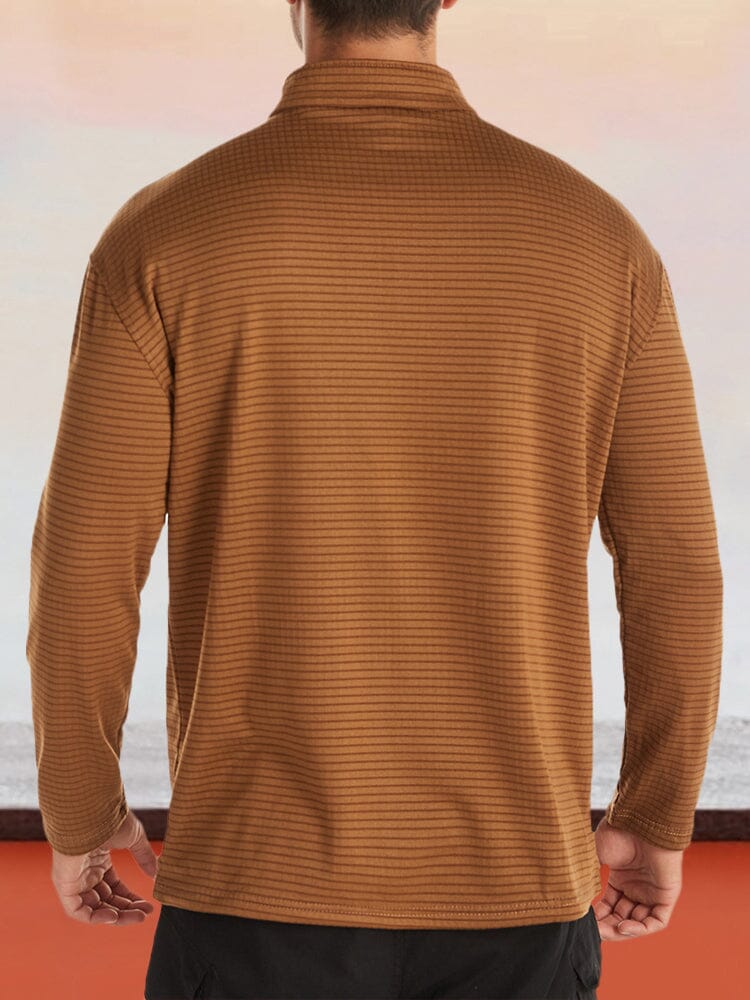 Square Check Rocker Fleece Basic T-Hemd