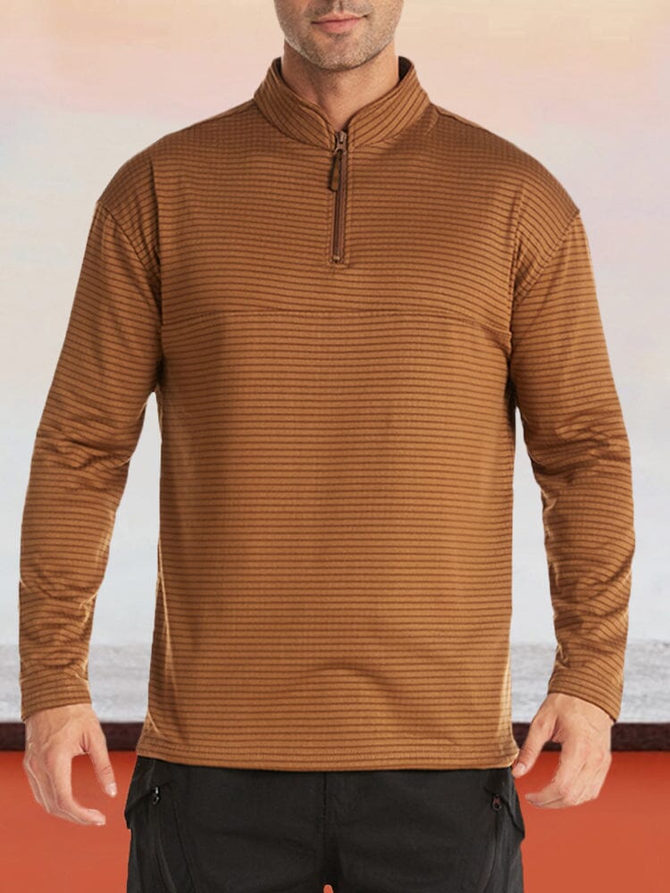 Square Check Rocker Fleece Basic T-Hemd