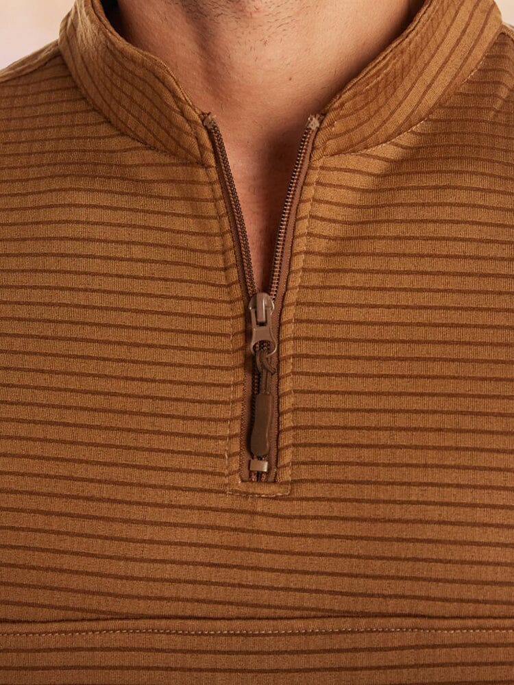 Square Check Rocker Fleece Basic T-Hemd