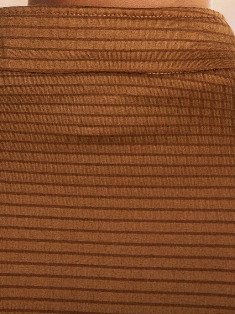 Square Check Rocker Fleece Basic T-Hemd