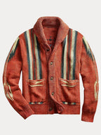 Vintage Graphic Pullover Mantel