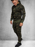 Trendy Zip Up Mit Kapuze Sports Sets