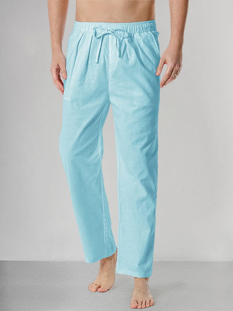 Casual Baumwolle Leinen Hose