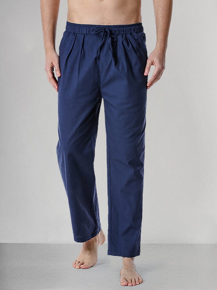 Casual Baumwolle Leinen Hose