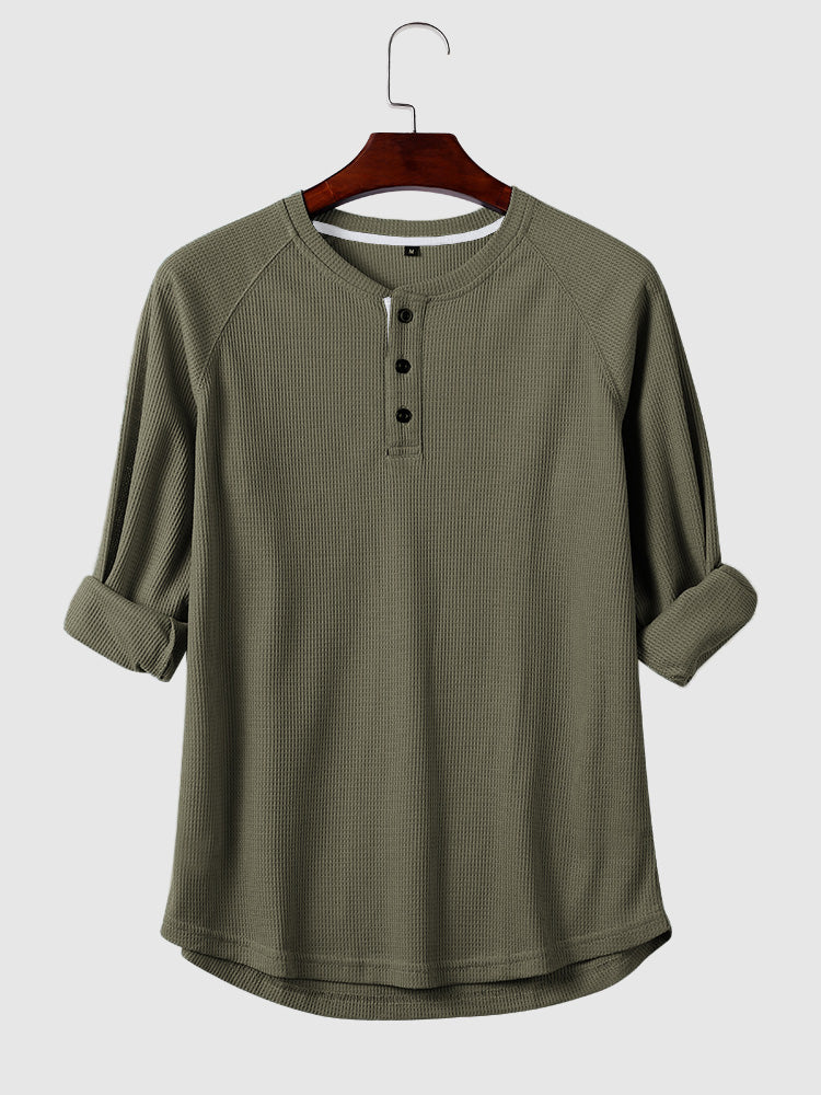 Lang Ärmel Hemd With Buttons