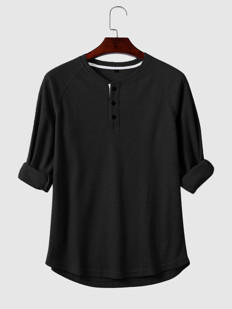 Lang Ärmel Hemd With Buttons