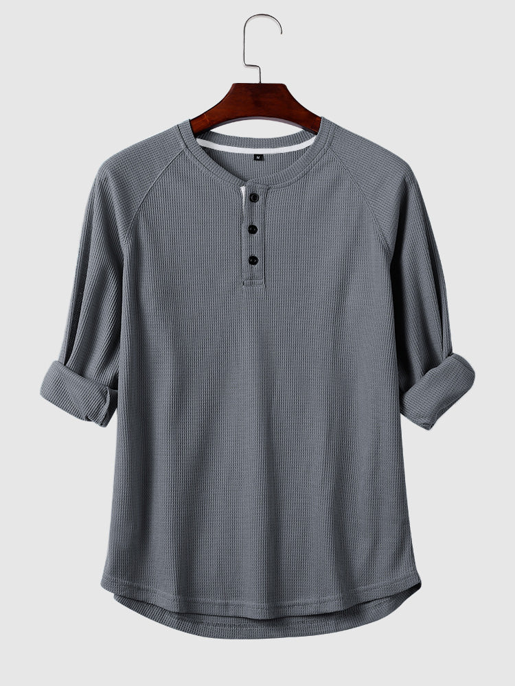 Lang Ärmel Hemd With Buttons