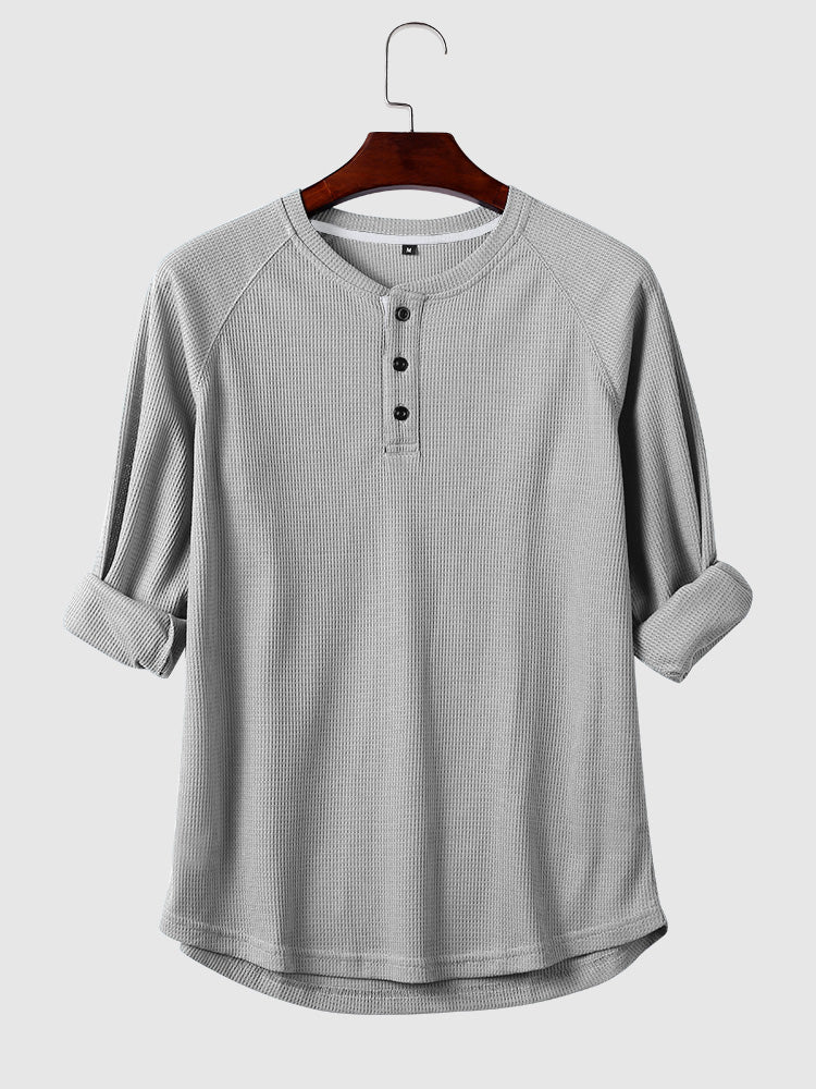 Lang Ärmel Hemd With Buttons