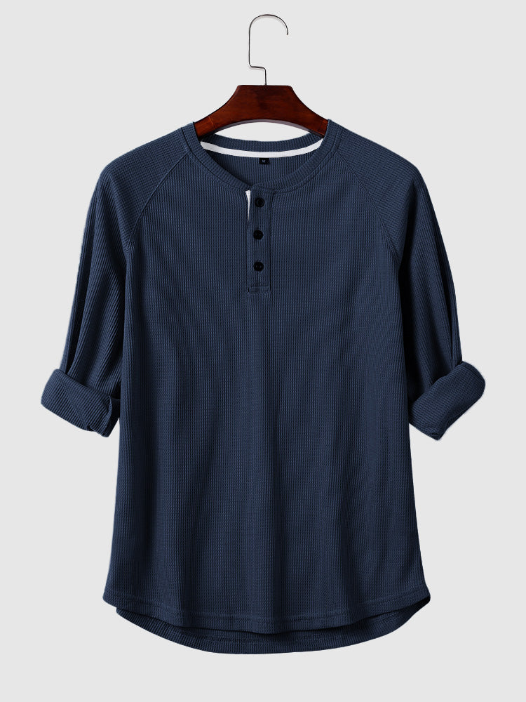 Lang Ärmel Hemd With Buttons