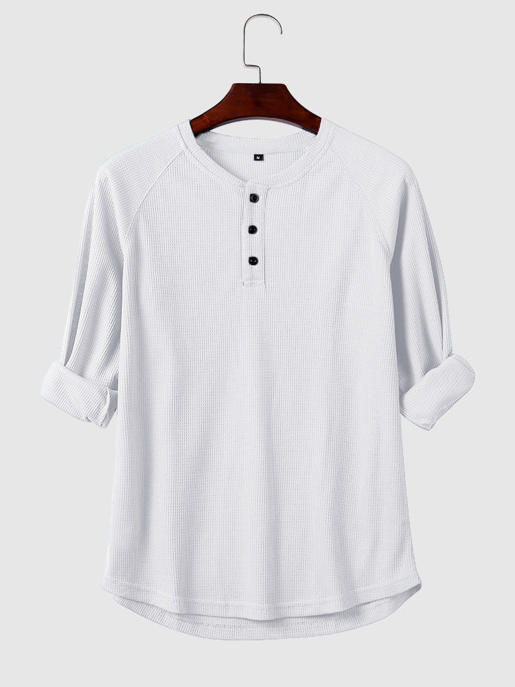 Lang Ärmel Hemd With Buttons