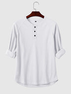 Lang Ärmel Hemd With Buttons