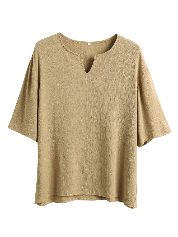 Baumwolle Uni Color Cozy Hemd