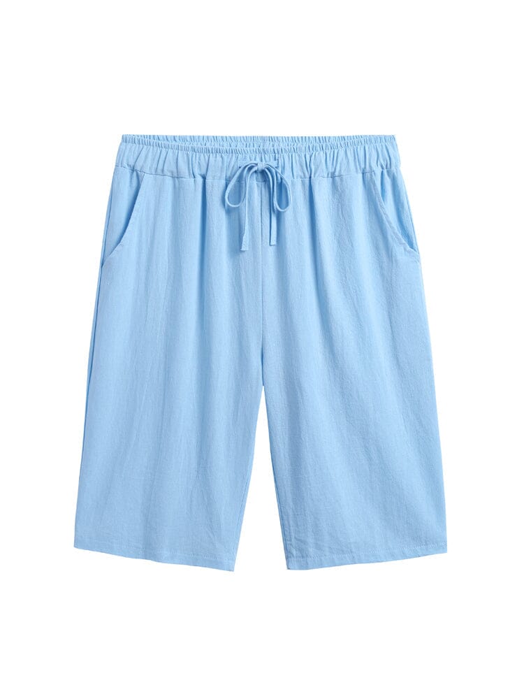Casual Baumwolle Drawstring Shorts
