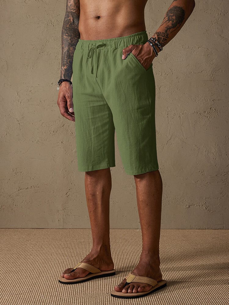Casual Baumwolle Drawstring Shorts