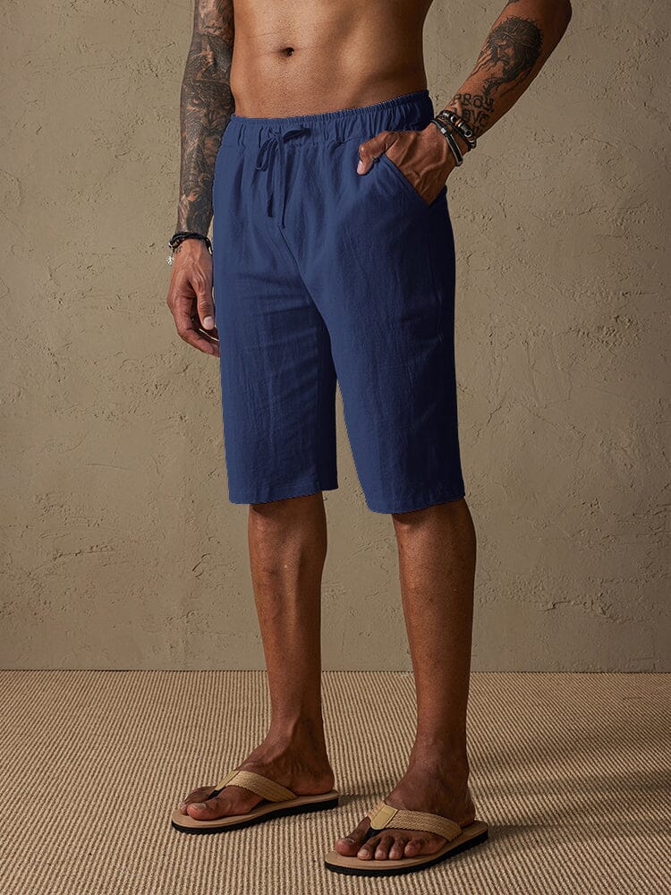 Casual Baumwolle Drawstring Shorts