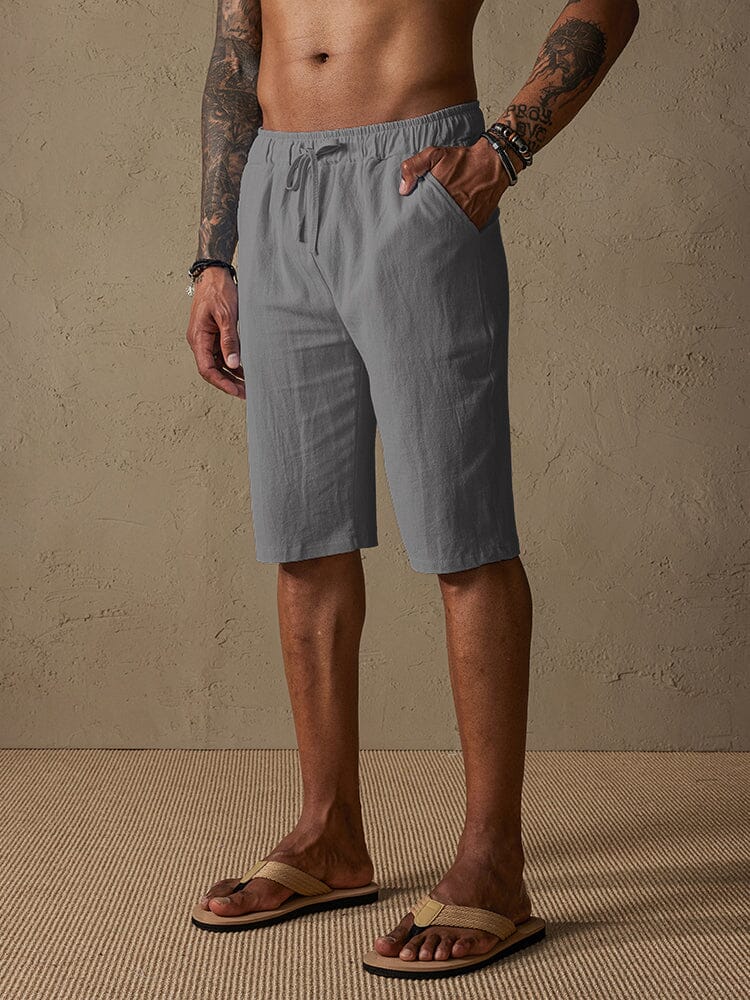 Casual Baumwolle Drawstring Shorts
