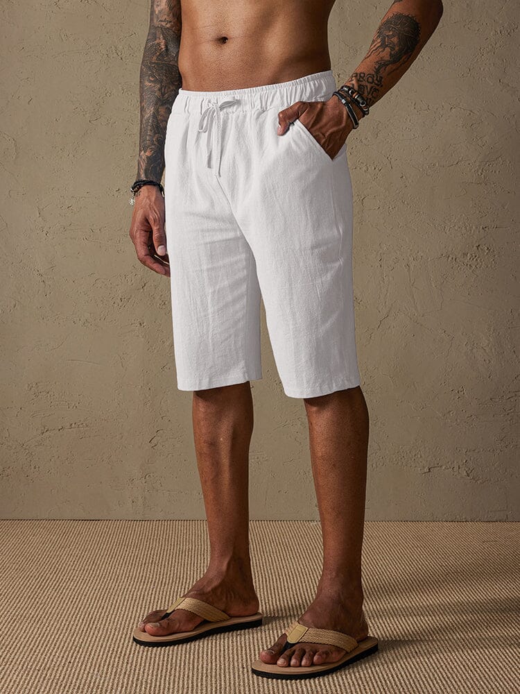 Casual Baumwolle Drawstring Shorts