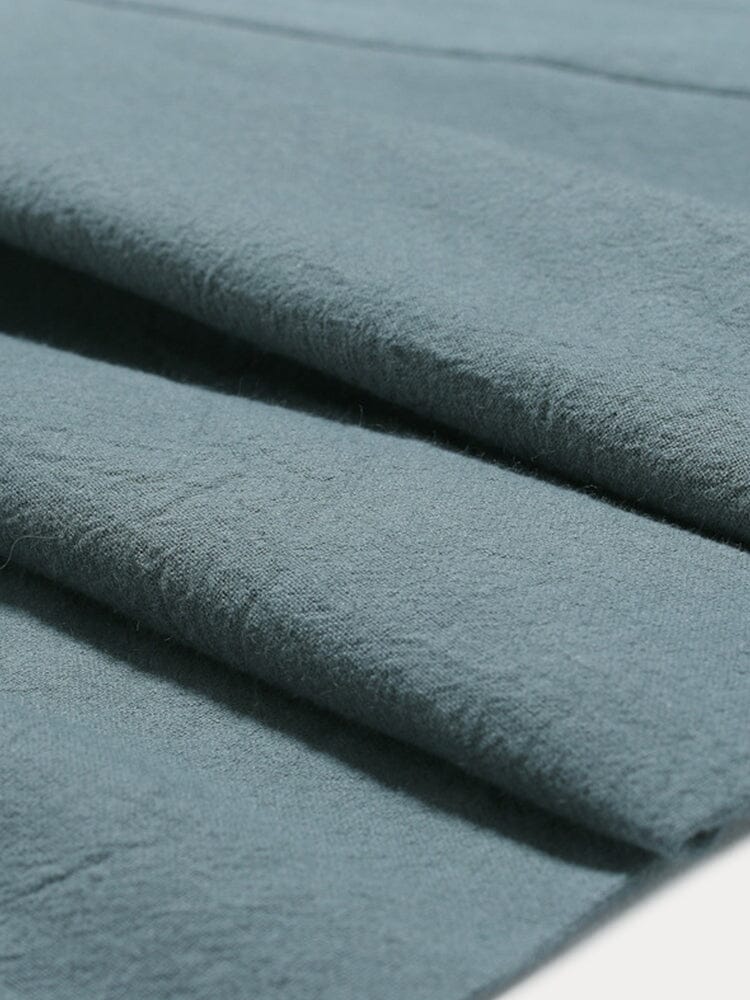Baumwolle Leinen Uni Color Harem Hose