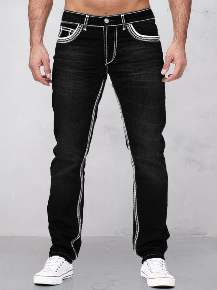 Klassisch Double stitches Slim Fit Jeans