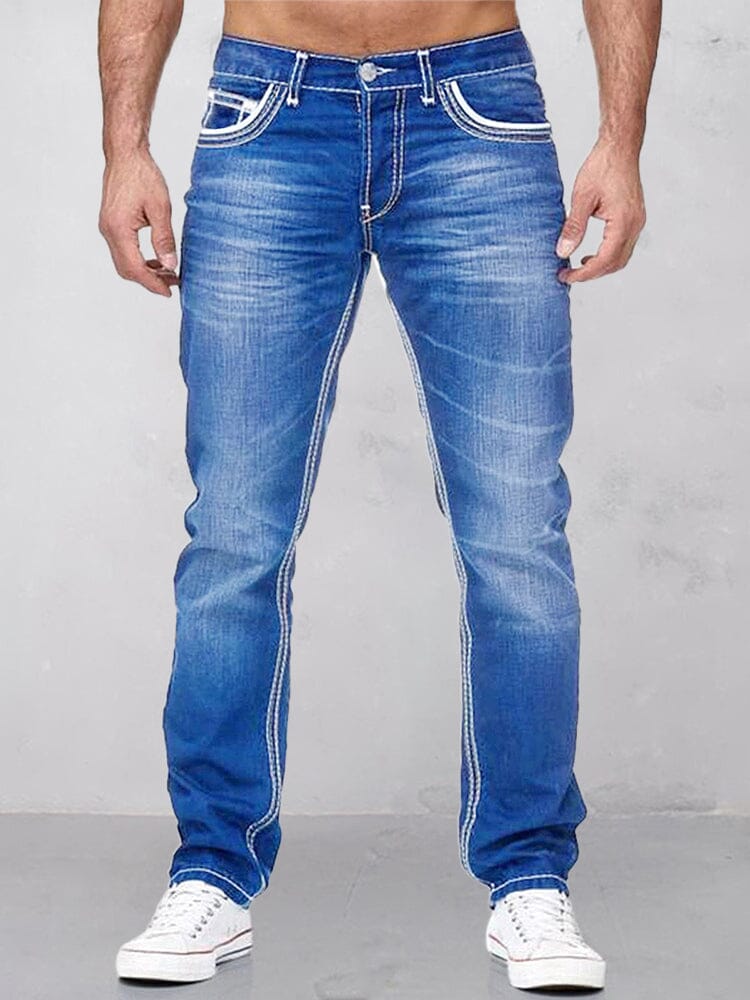 Klassisch Double stitches Slim Fit Jeans