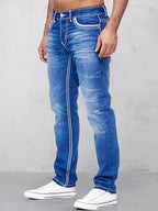 Klassisch Double stitches Slim Fit Jeans