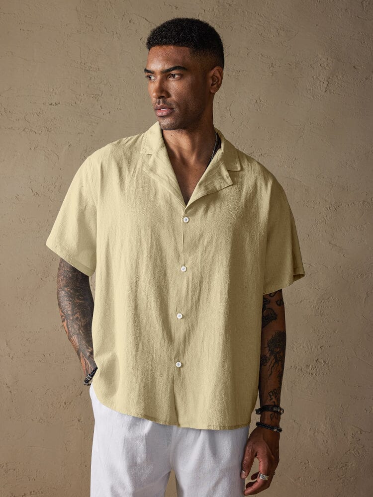 Klassisch Casual Lapel Hemd
