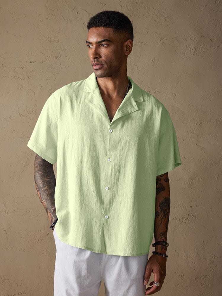 Klassisch Casual Lapel Hemd