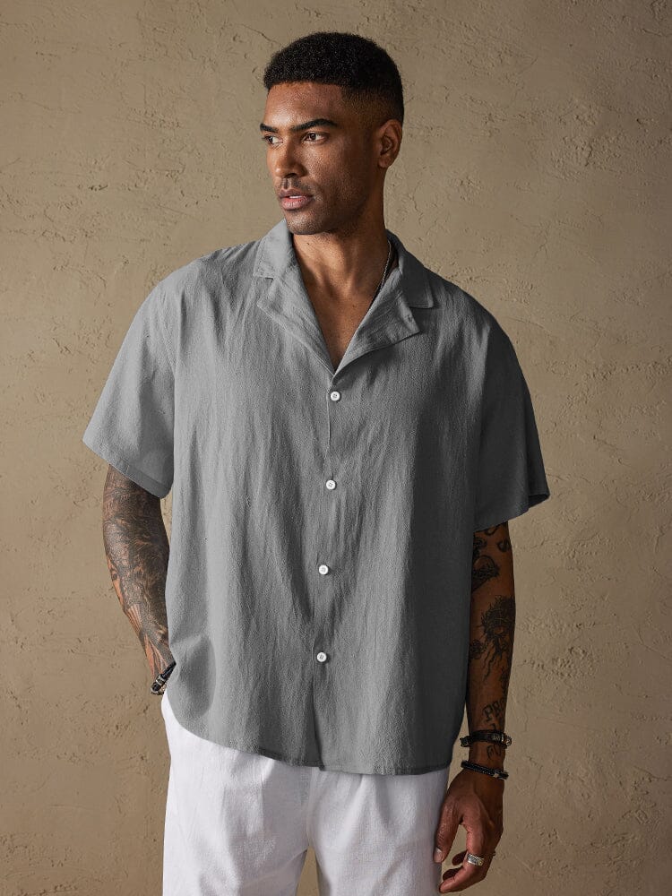 Klassisch Casual Lapel Hemd