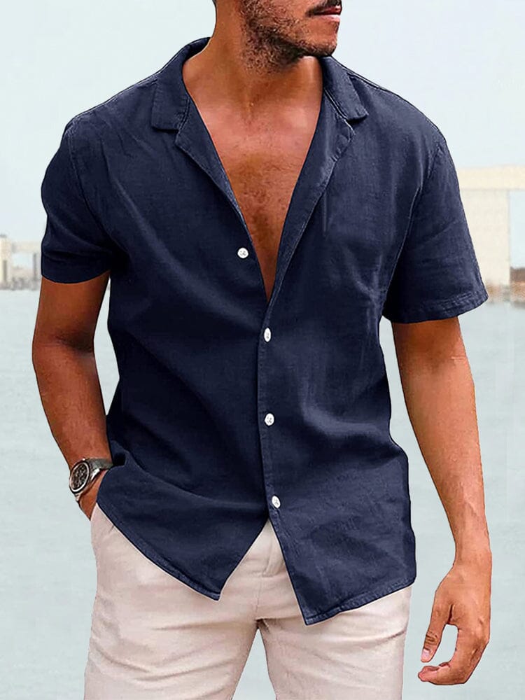 Klassisch Lapel Casual Hemd