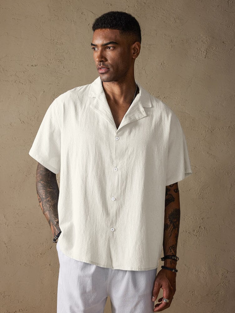 Klassisch Casual Lapel Hemd