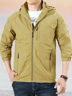 Casual Atmungsaktive Outdoor Mit Kapuze Jacke