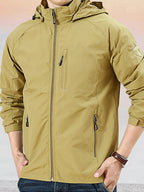 Casual Atmungsaktive Outdoor Mit Kapuze Jacke