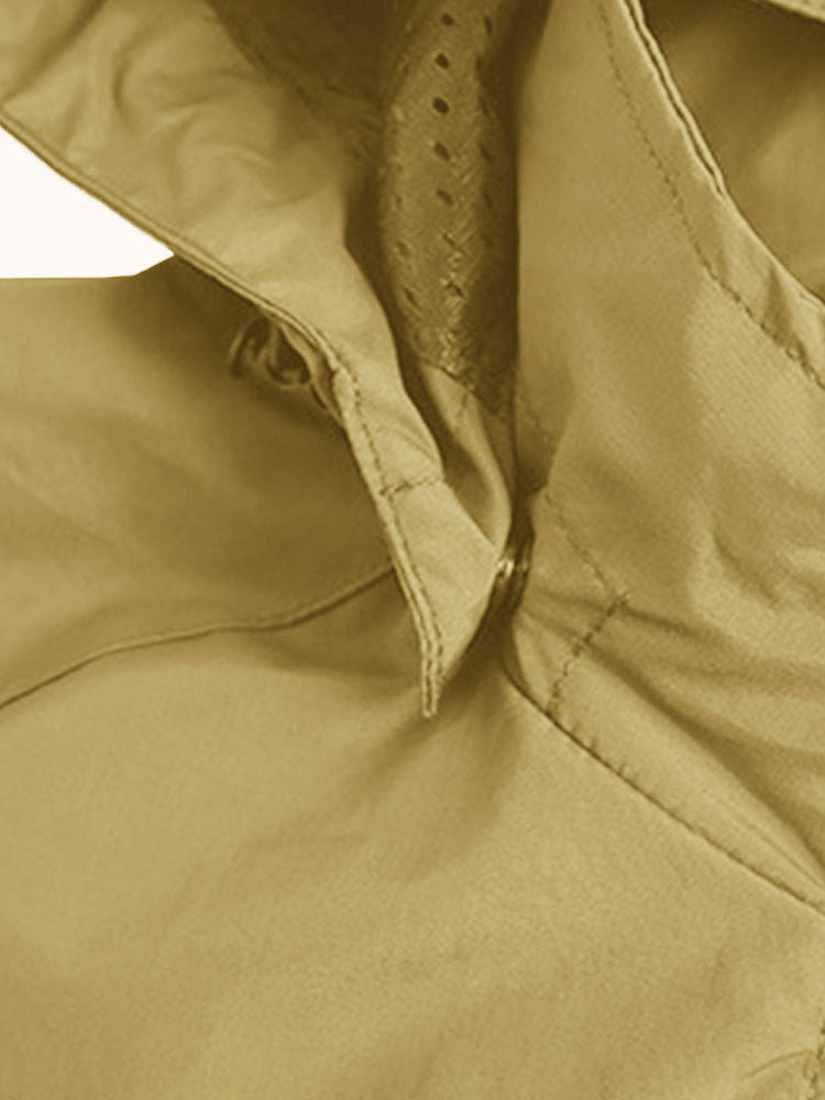Casual Atmungsaktive Outdoor Mit Kapuze Jacke