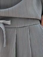 Casual Uni Stretchy Pit Strip Trainingsanzüge Set