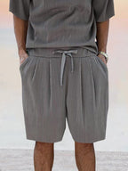Casual Uni Stretchy Pit Strip Trainingsanzüge Set