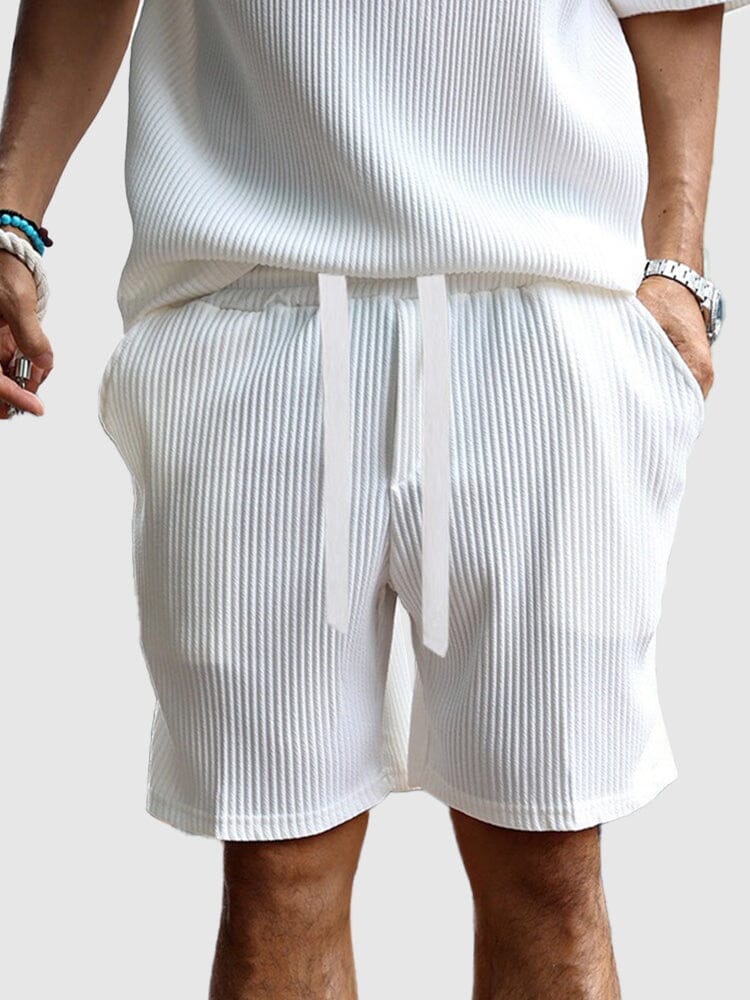 Casual Atmungsaktive Pit Strip Trainingsanzug Set