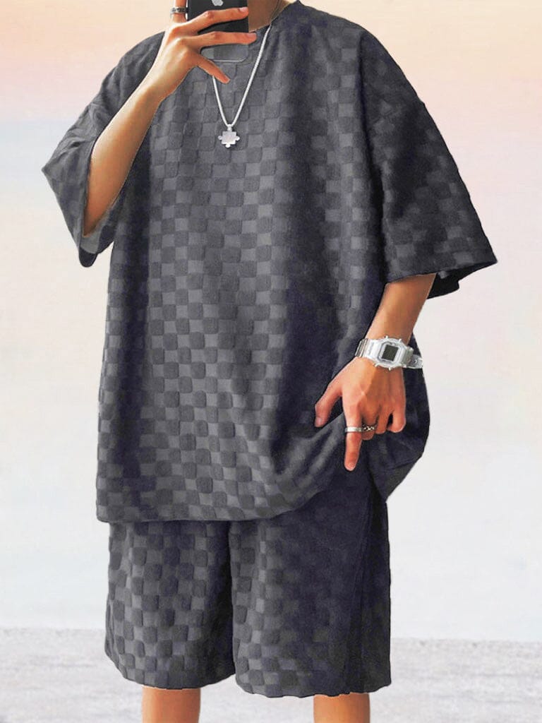 Casual Lockere Fit T-Hemd Set