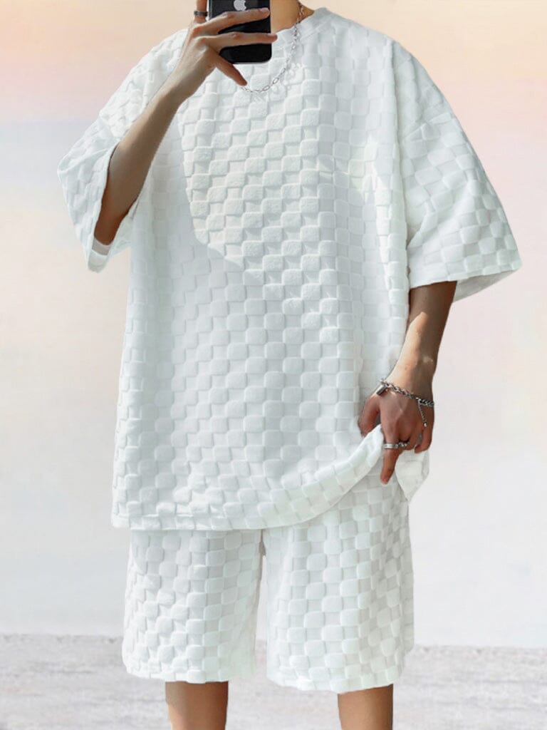 Casual Lockere Fit T-Hemd Set
